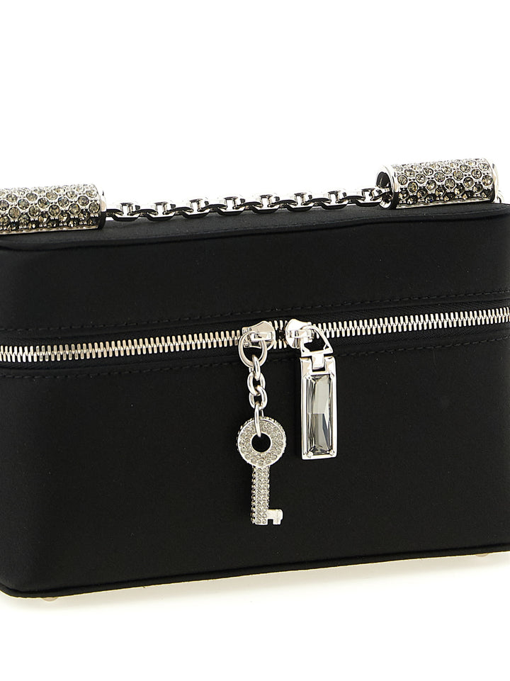 Dolce &amp; Gabbana Black Viscose Crossbody Bag
