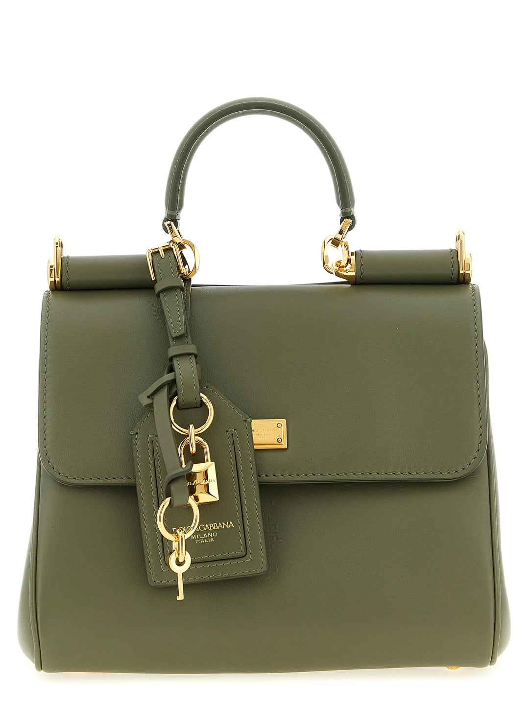 Dolce &amp; Gabbana Bicolor Calfskin Handbag