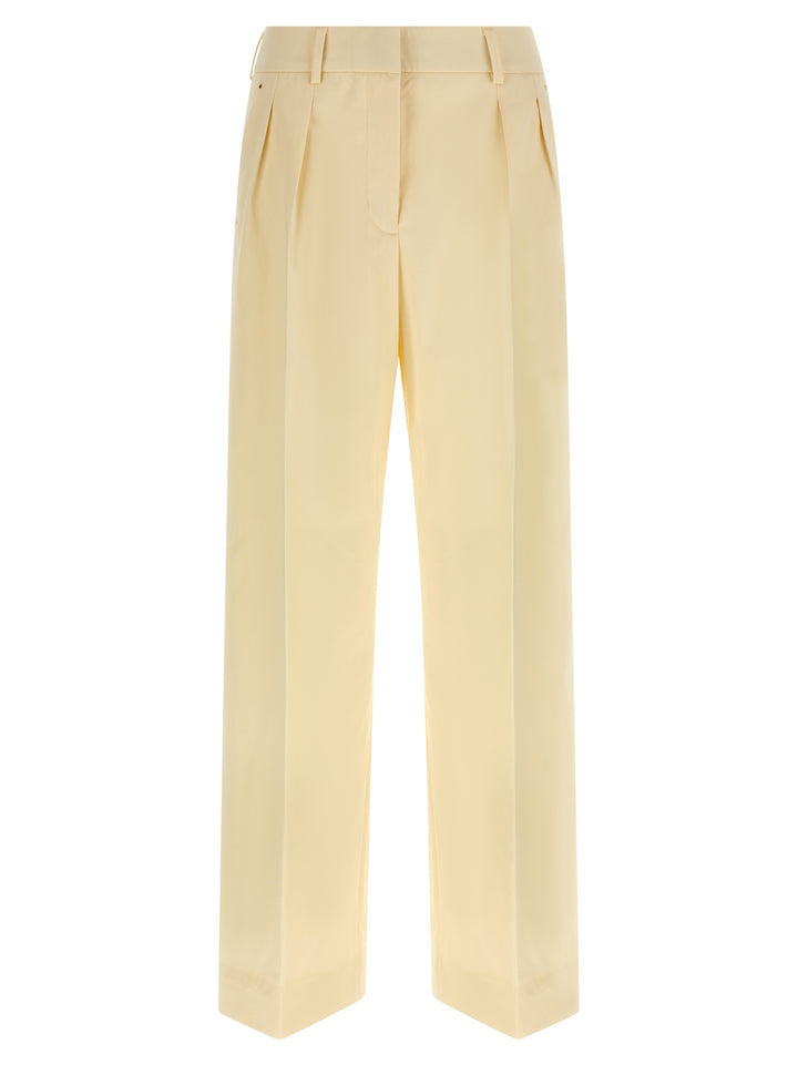 Moncler Beige Cotton Dress Pants
