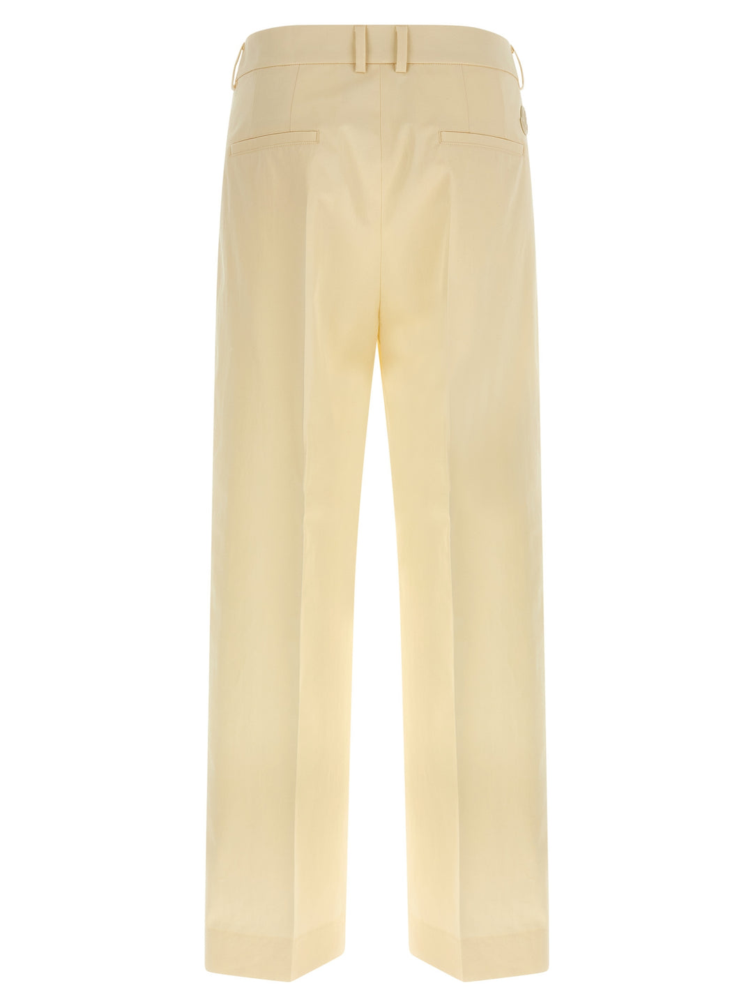 Moncler Beige Cotton Dress Pants