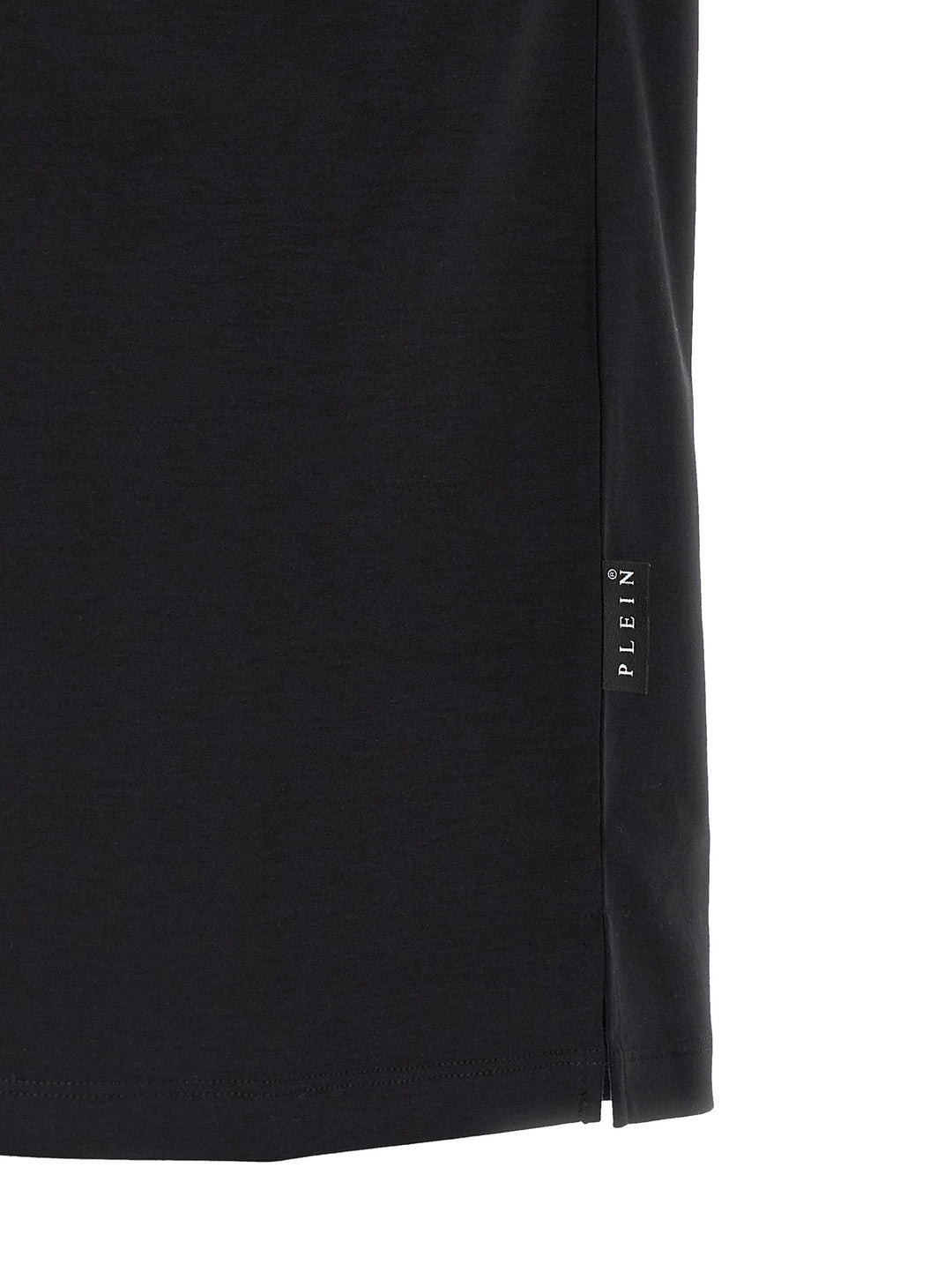 Philipp Plein Black Cotton Polo Shirt