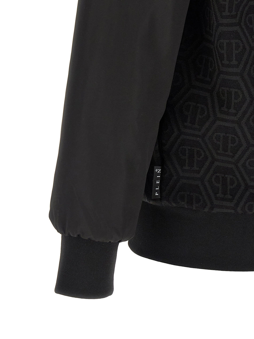 Philipp Plein Black Cotton Sweatshirt