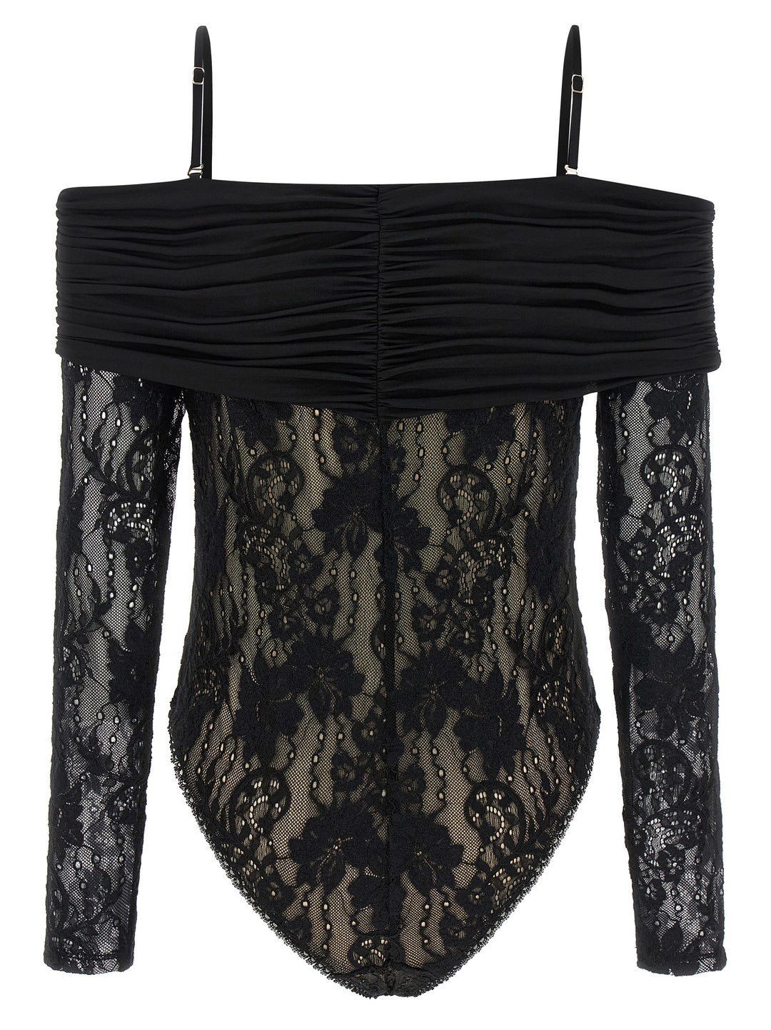 Zimmermann Black Polyamide Bodysuit