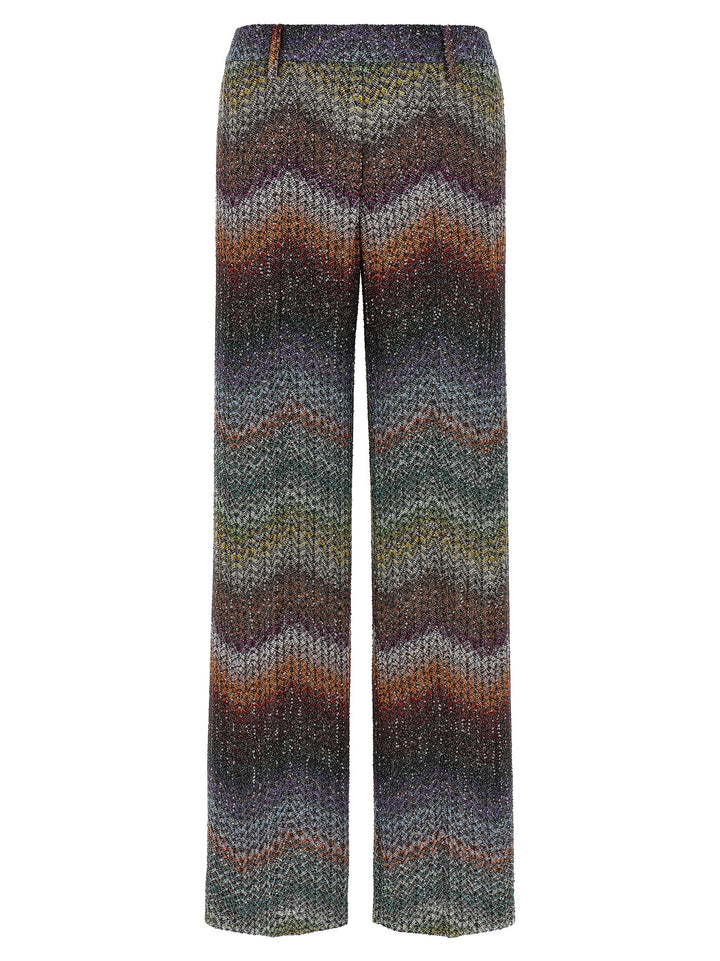 Missoni Multicolor Viscose Casual Pants