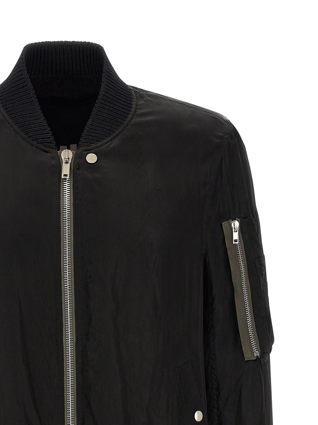 Rick Owens Black Copper Bomber