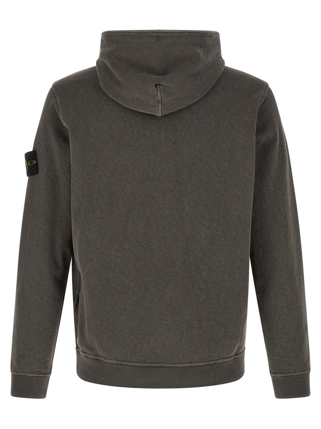 Stone Island Brown Cotton Sweatshirt