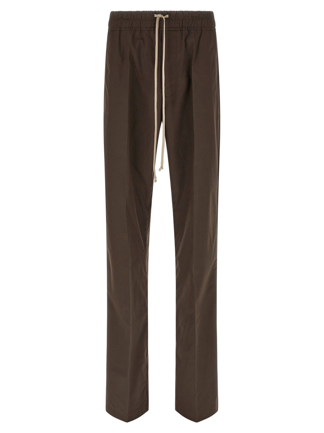 Rick Owens Brown Cotton Casual Pants