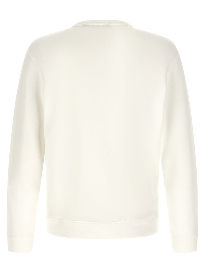Polo Ralph Lauren White Cotton Sweatshirt