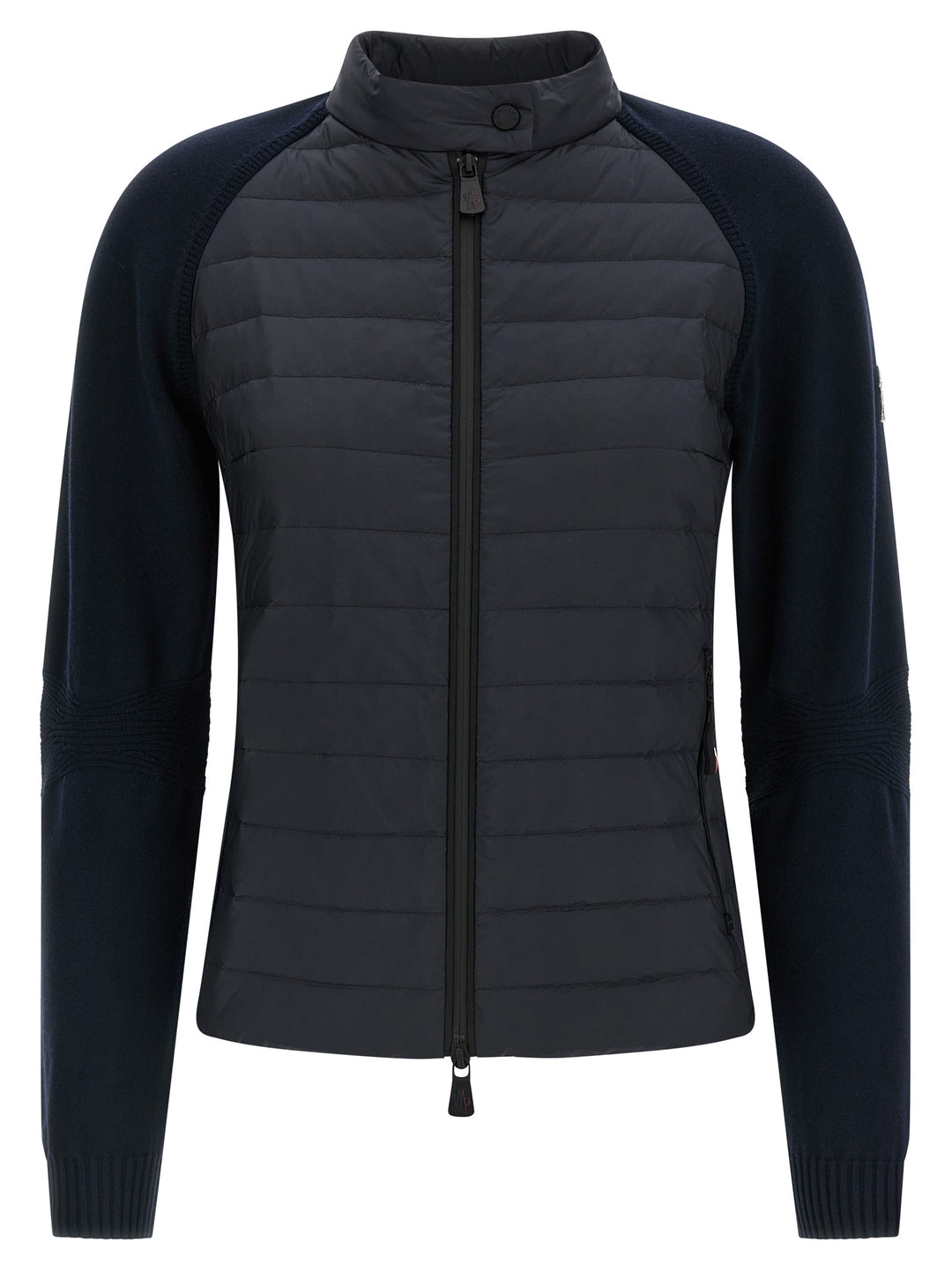 Moncler Grenoble Blue Polyamide Cardigan