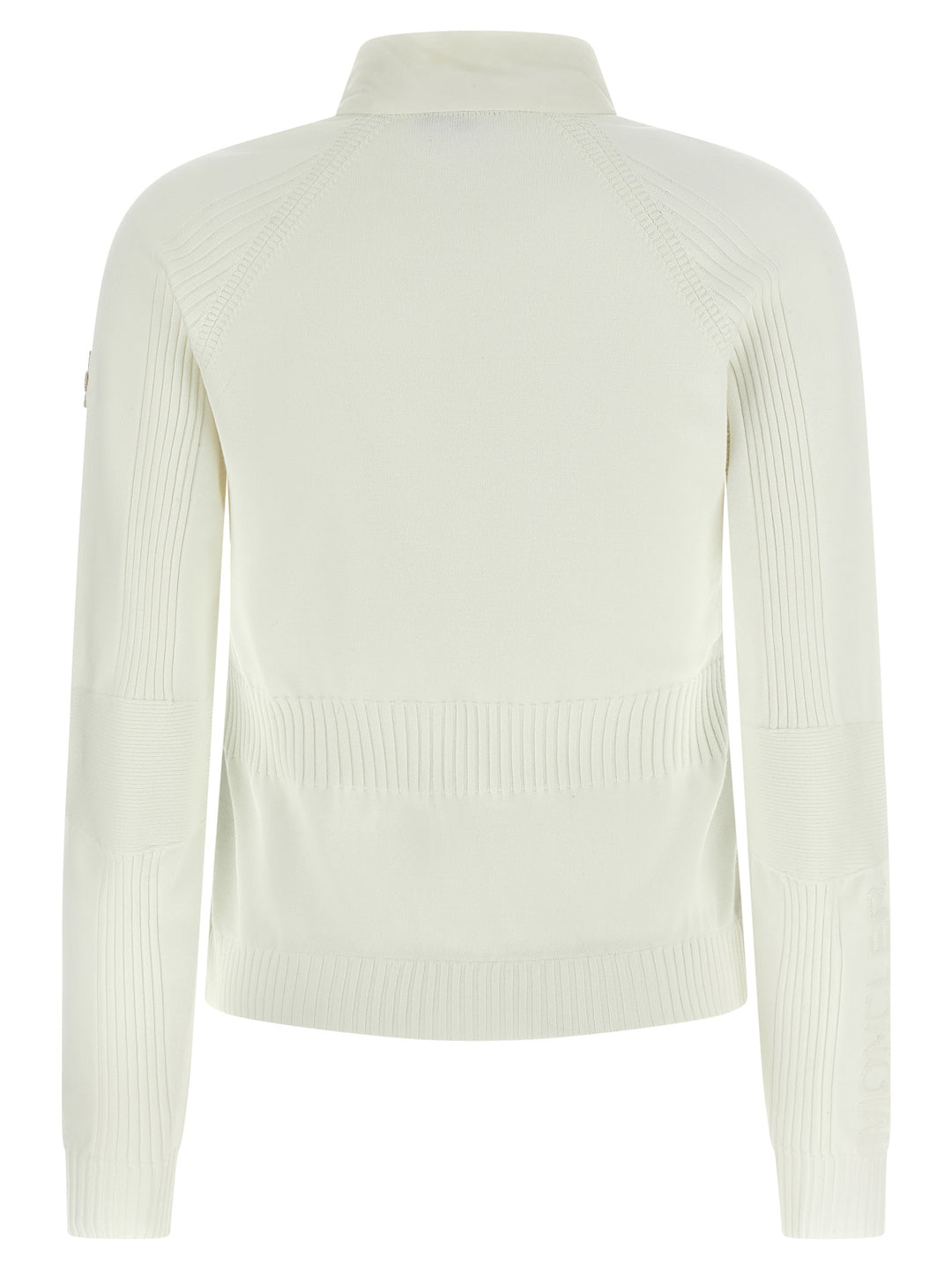 Moncler Grenoble White Polyamide Cardigan