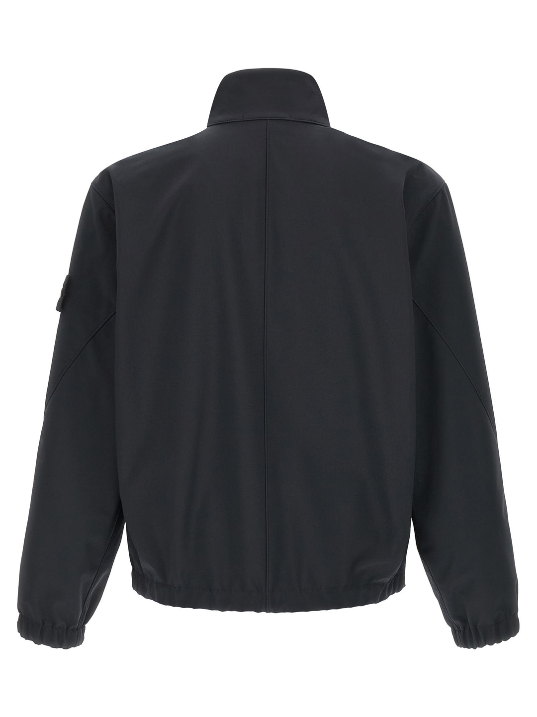 Stone Island Blue Polyester Shell Jacket