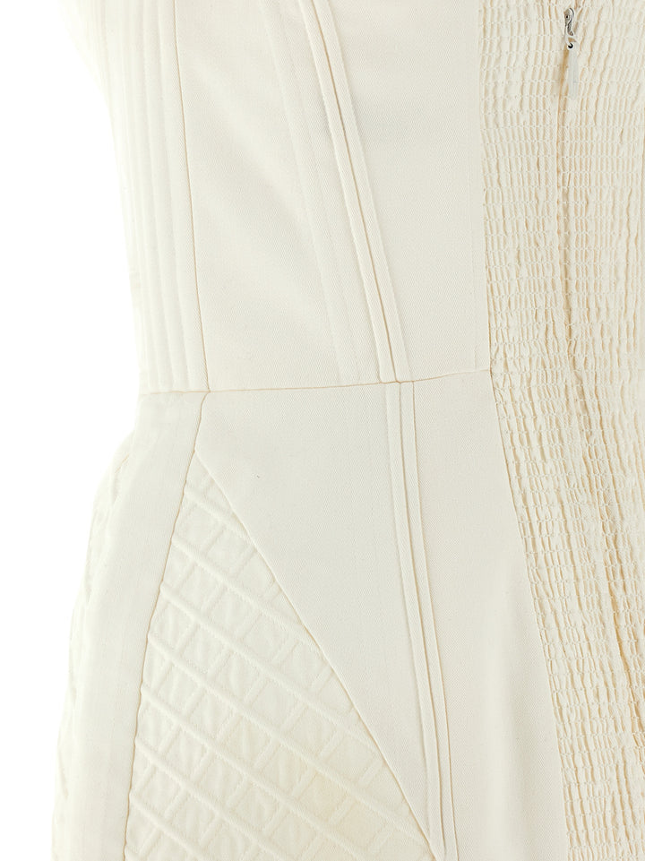 Zimmermann White Cotton Short Dress