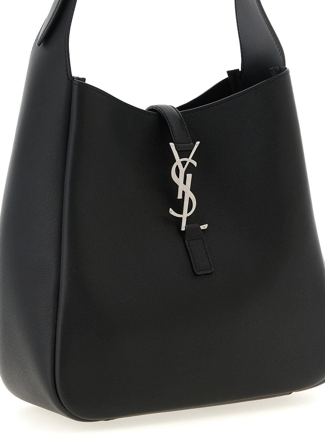 Saint Laurent Black Calfskin Shoulder Bag