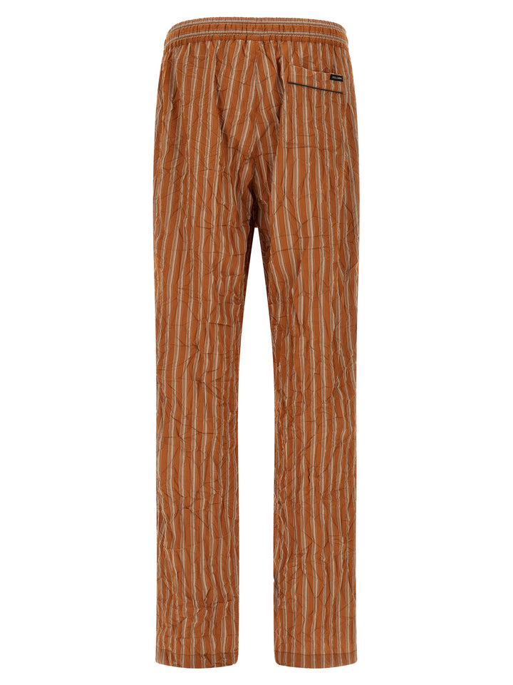 Dolce &amp; Gabbana Brown Viscose Casual Pants