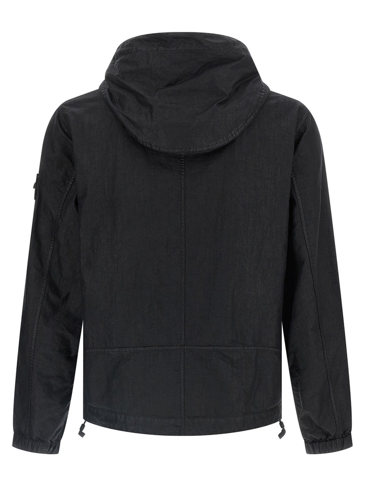 Stone Island Black Polyamide Shell Jacket