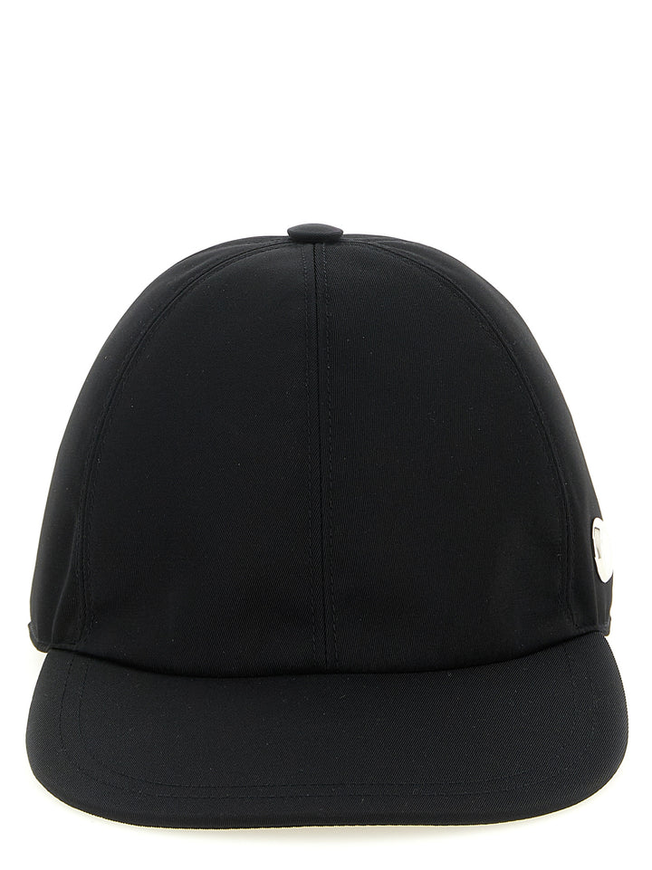 Stella McCartney Black Cotton Cap (Baseball Hat)