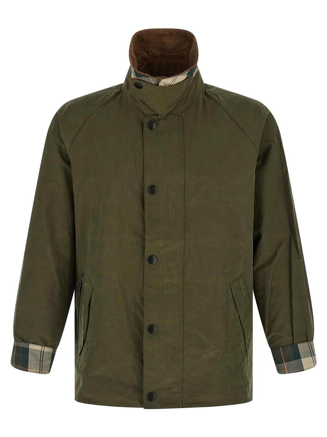 Barbour Bicolor Cotton Full-Length Jacket