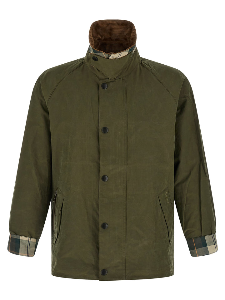 Barbour Bicolor Cotton Full-Length Jacket