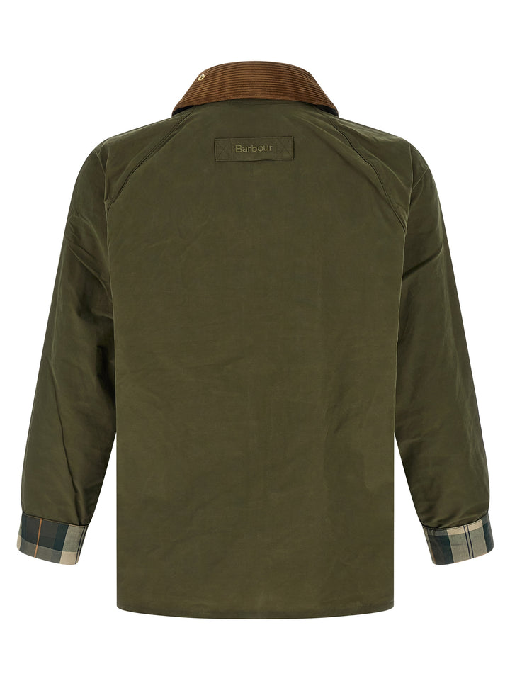Barbour Bicolor Cotton Full-Length Jacket