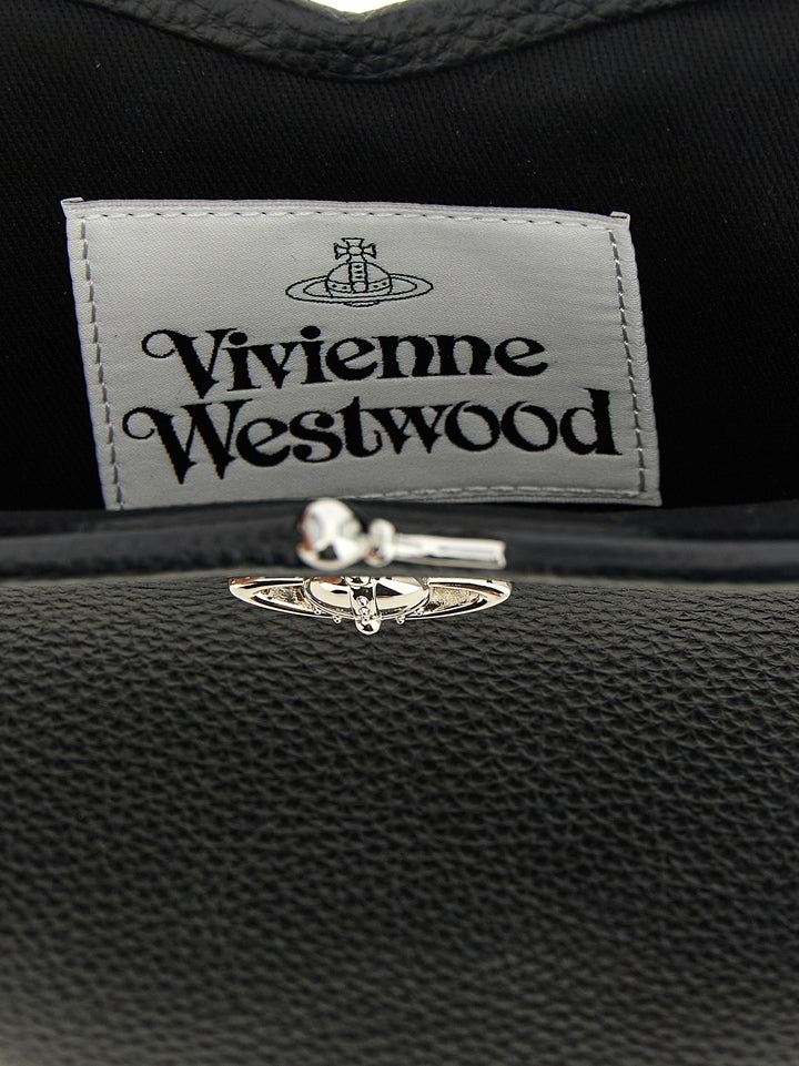 Vivienne Westwood Black Polyethylene Handbag