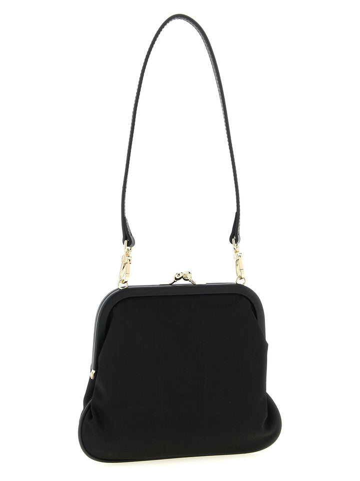 Vivienne Westwood Black Viscose Clutch Bag