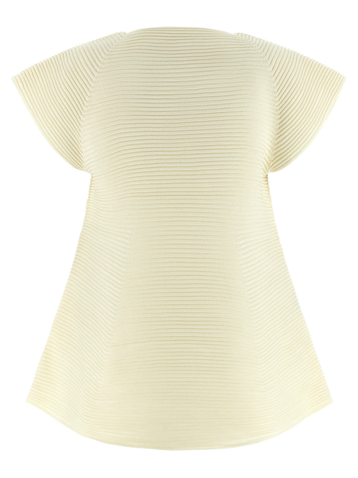 Issey Miyake Bicolor Polyester Short Dress