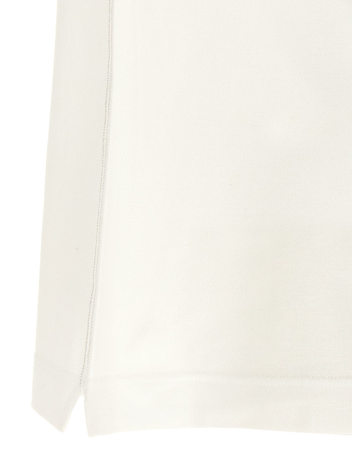 Dolce &amp; Gabbana White Cotton Polo Shirt