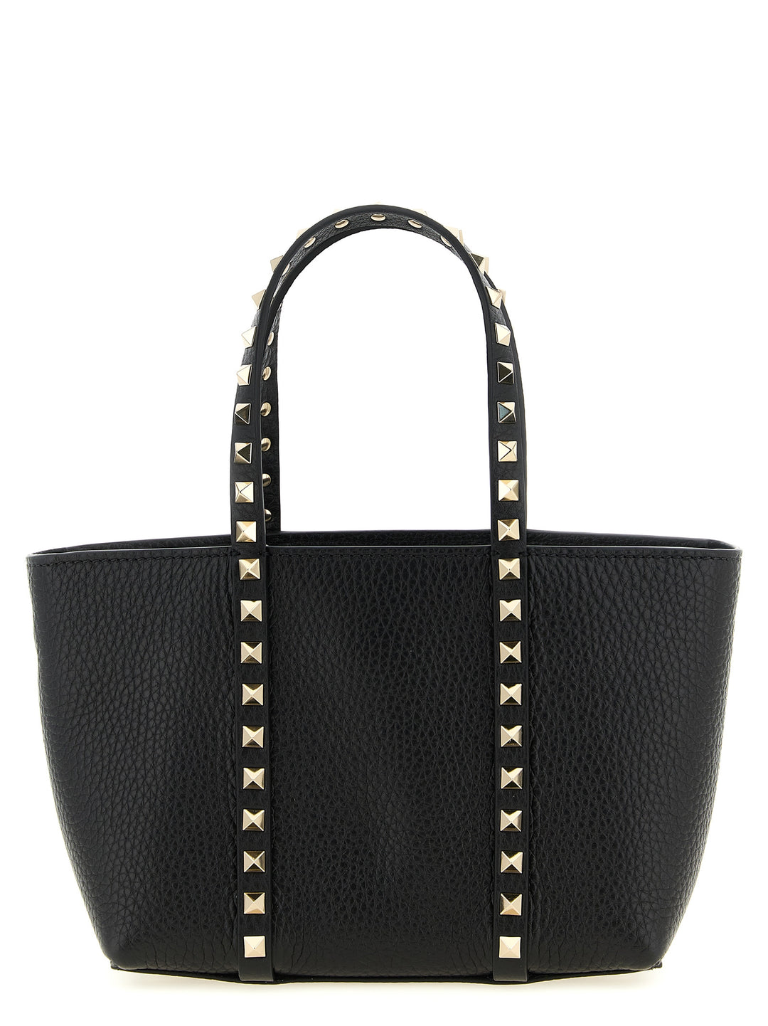 Valentino Garavani Black Calfskin Tote Bag