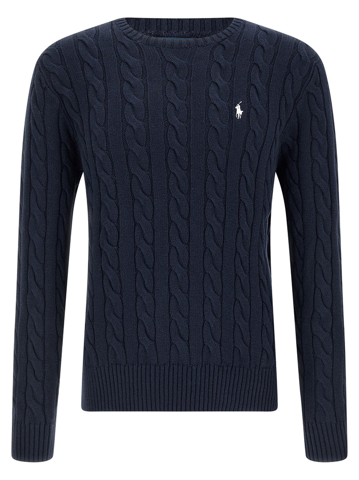 Polo Ralph Lauren Blue Cotton Cardigan