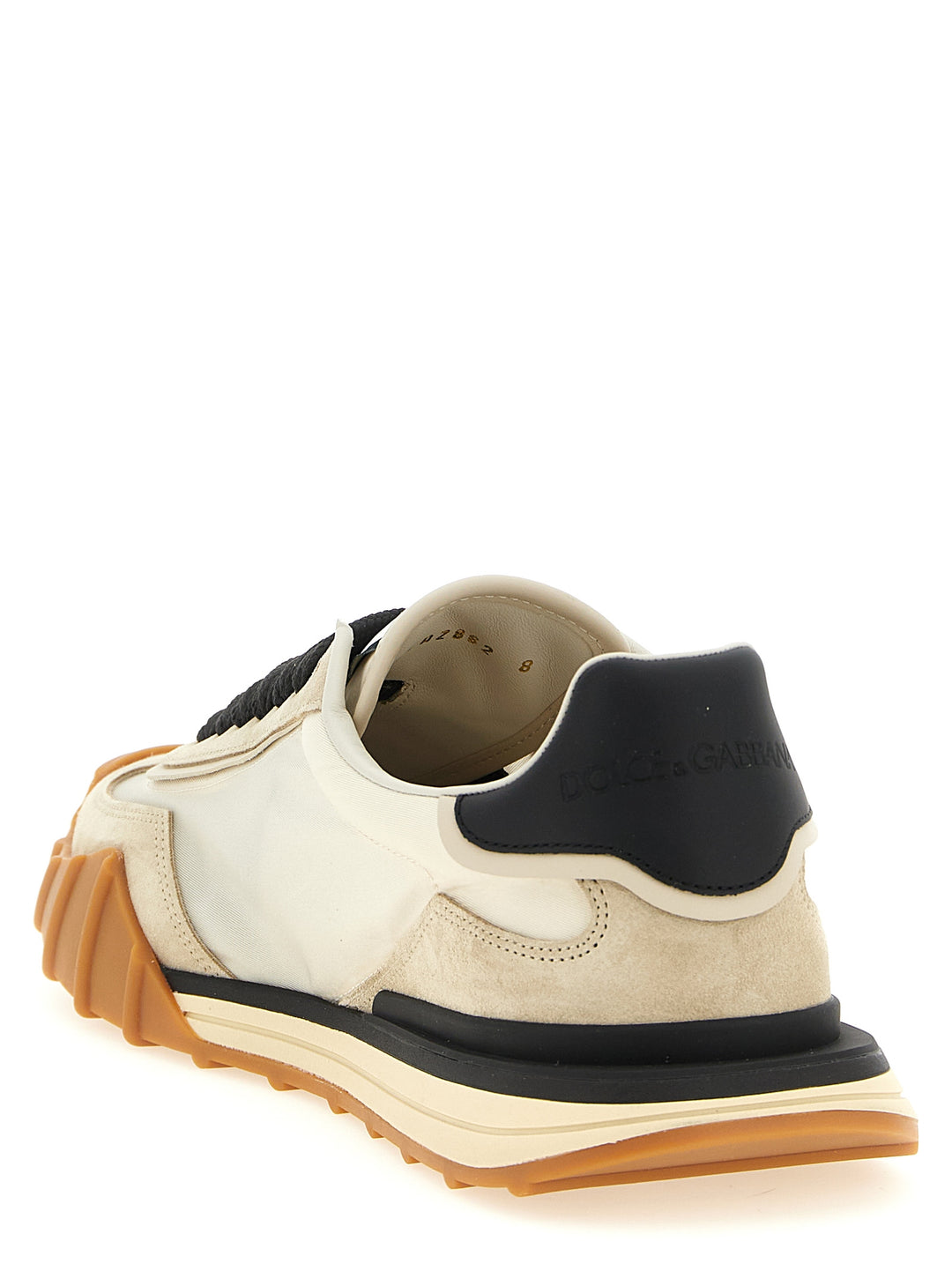 Dolce &amp; Gabbana Black Calfskin Athletic Sneakers
