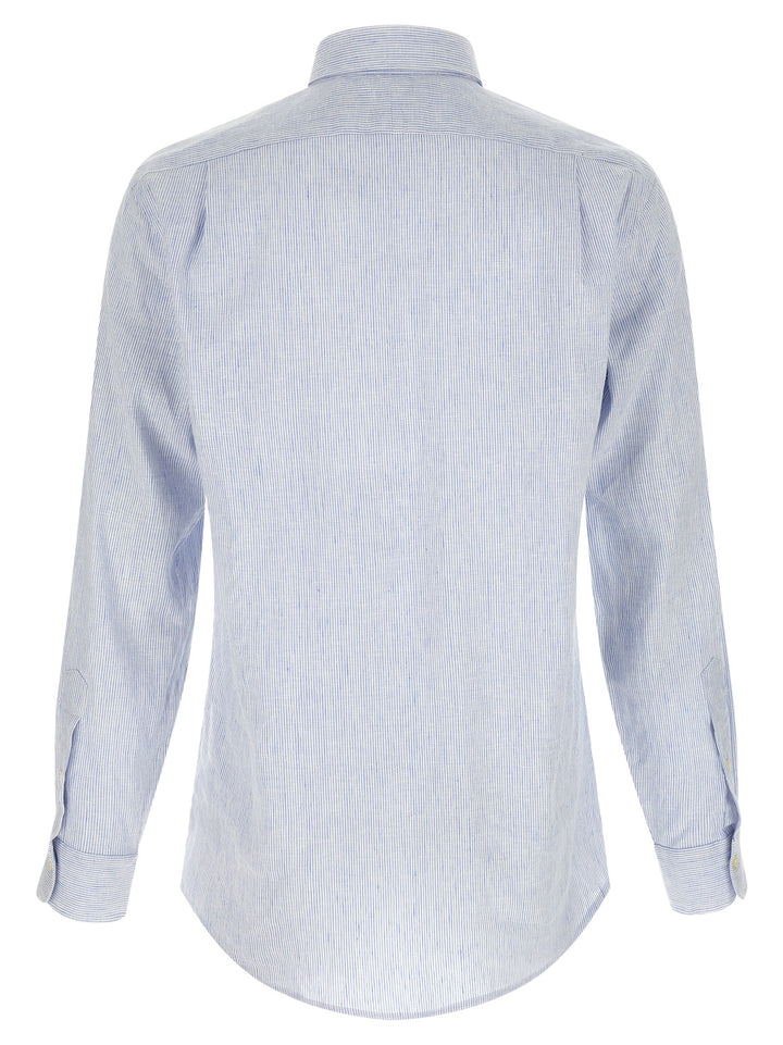 Polo Ralph Lauren Blue Linen Blouse