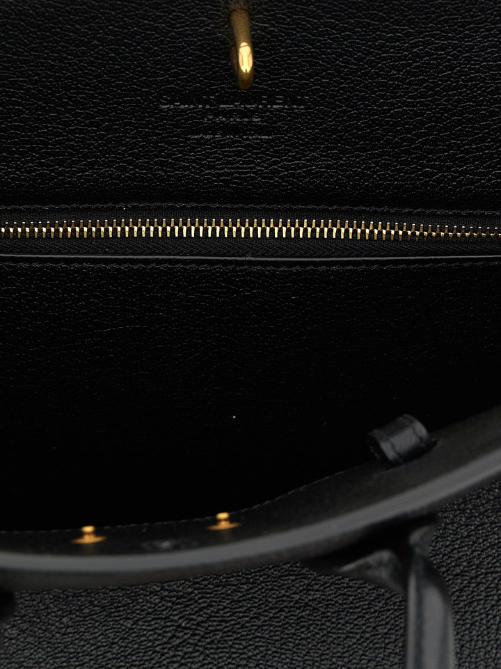 Saint Laurent Black Goatskin Handbag