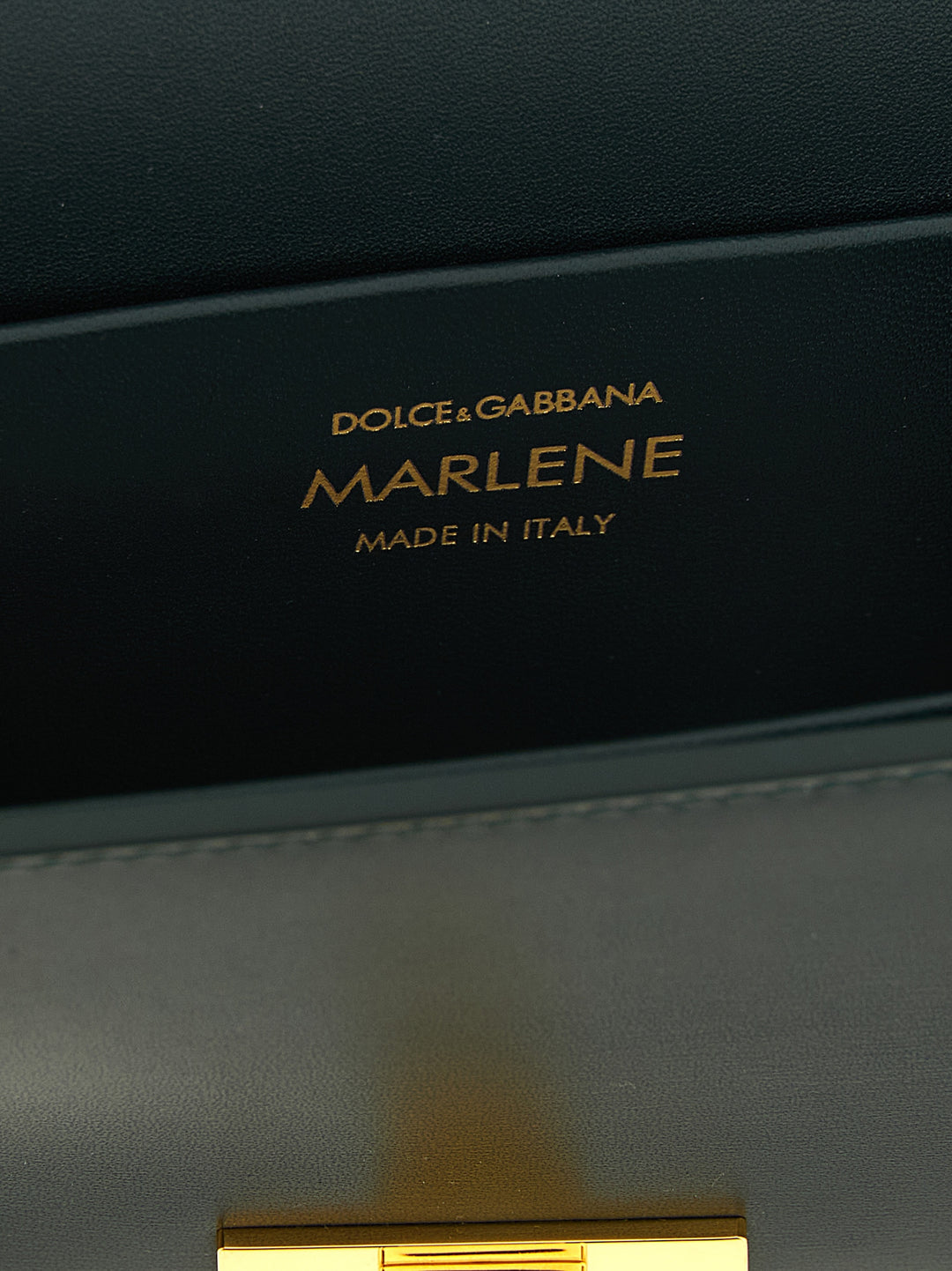 Dolce &amp; Gabbana Bicolor Calfskin Shoulder Bag