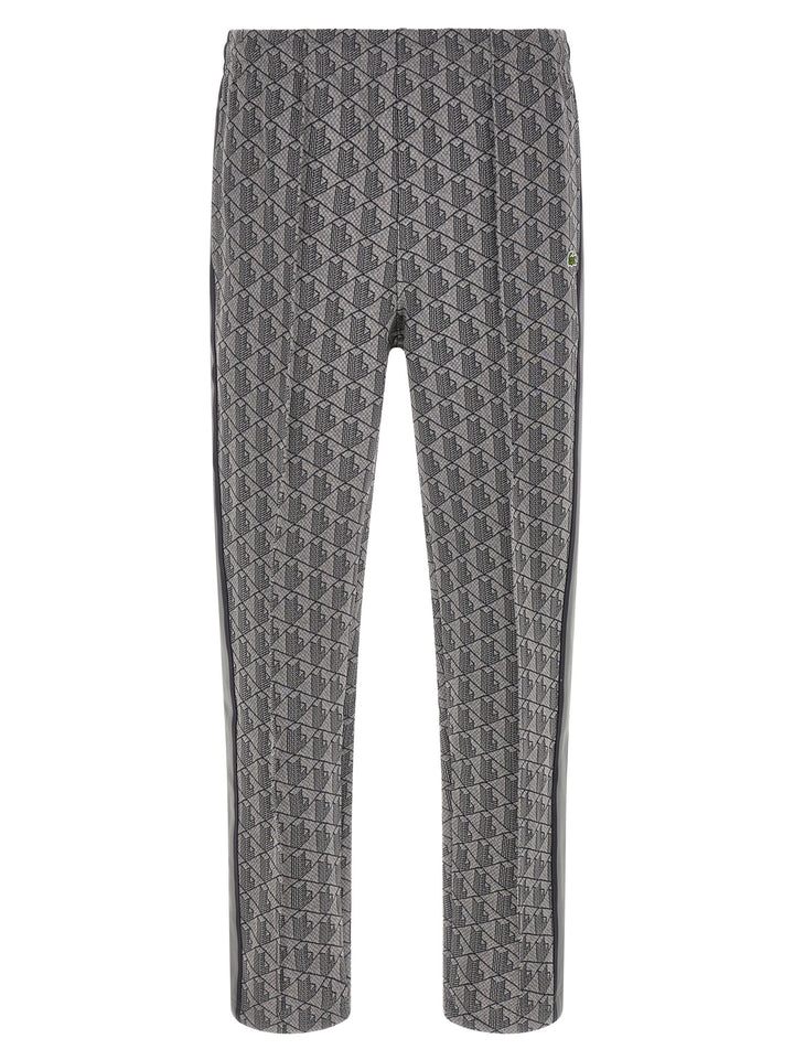 Lacoste Gray Polyester Joggers (Workout Pants)