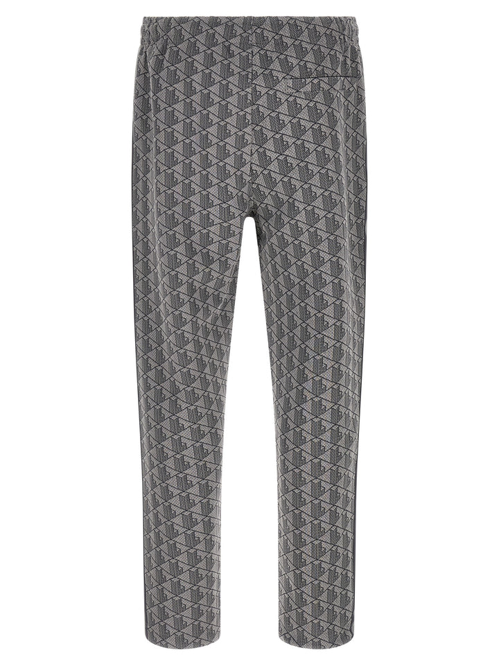 Lacoste Gray Polyester Joggers (Workout Pants)