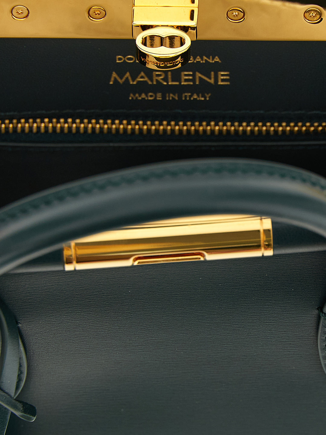 Dolce &amp; Gabbana Bicolor Calfskin Handbag