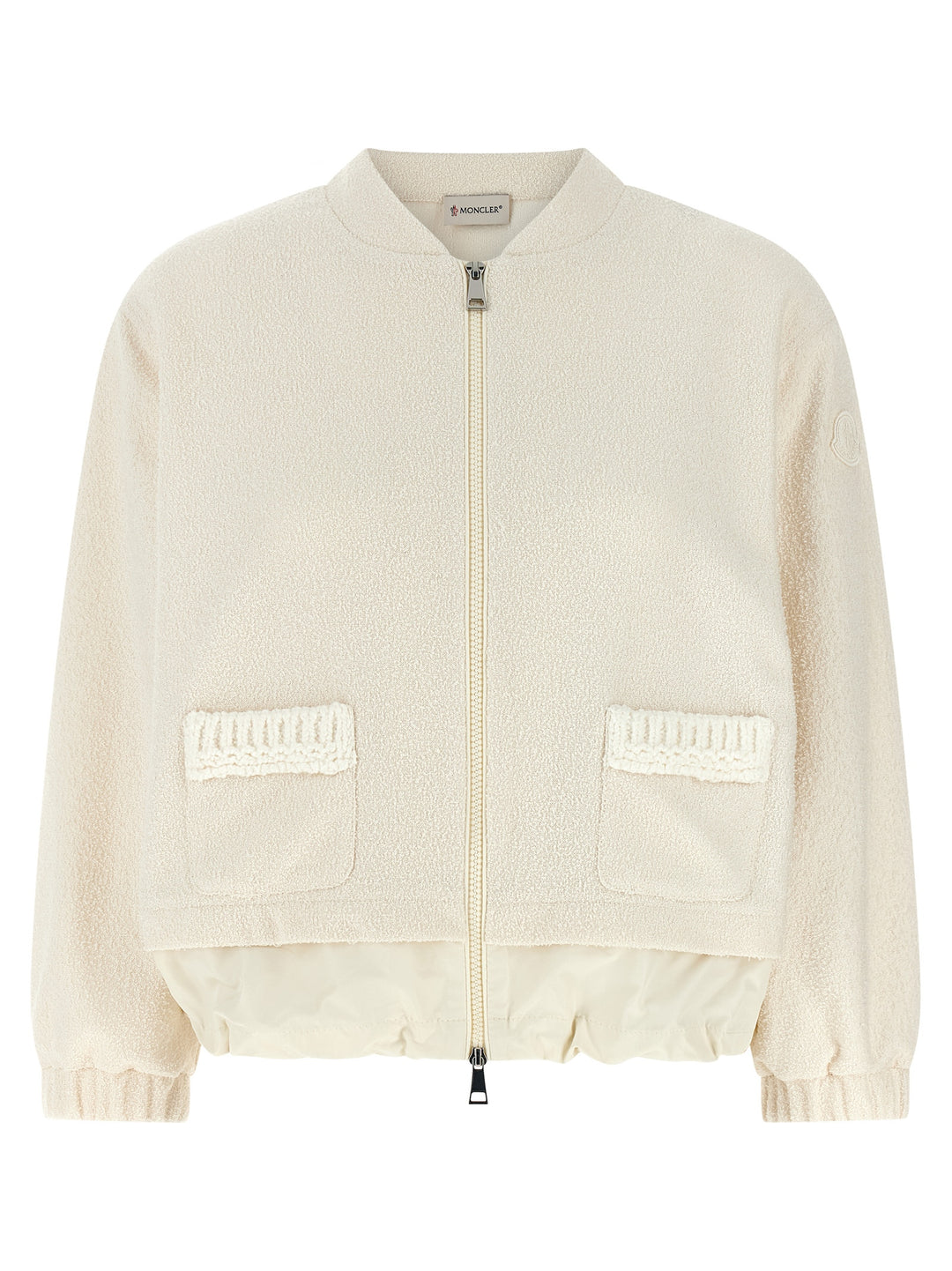 Moncler White Polyester Cardigan