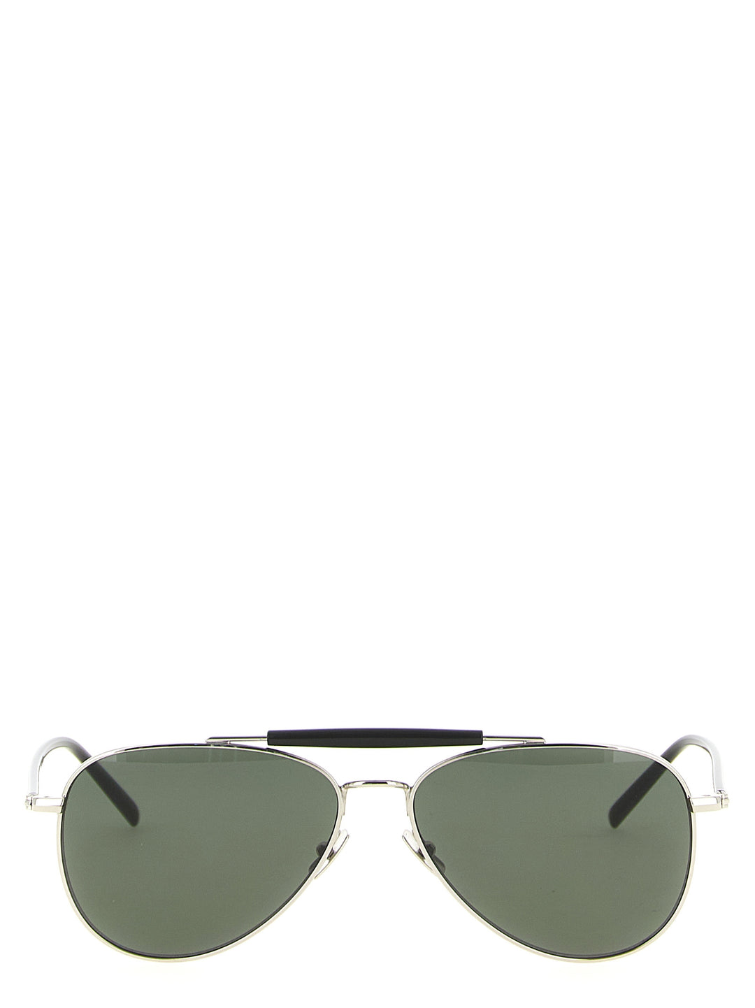 Saint Laurent Silver Acetate Sunglasses