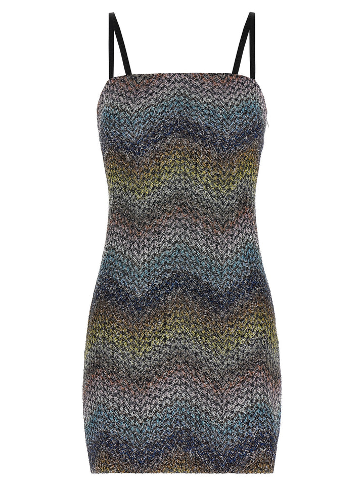 Missoni Multicolor Viscose Short Dress