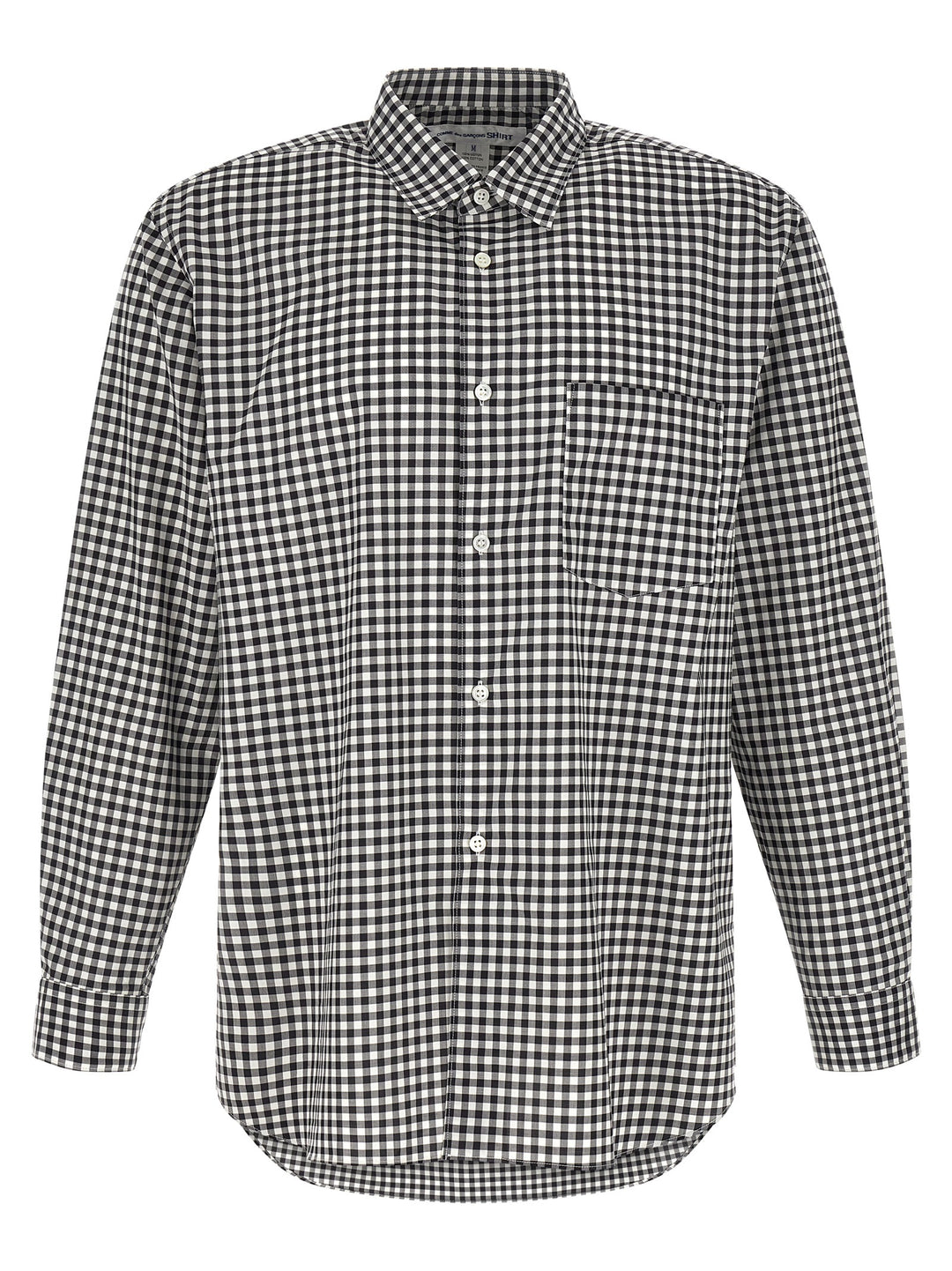 Comme Des Garçons Black Cotton Blouse