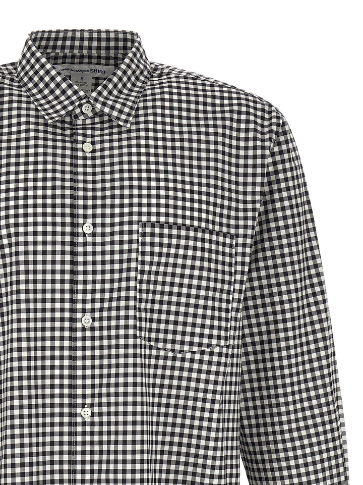 Comme Des Garçons Black Cotton Blouse