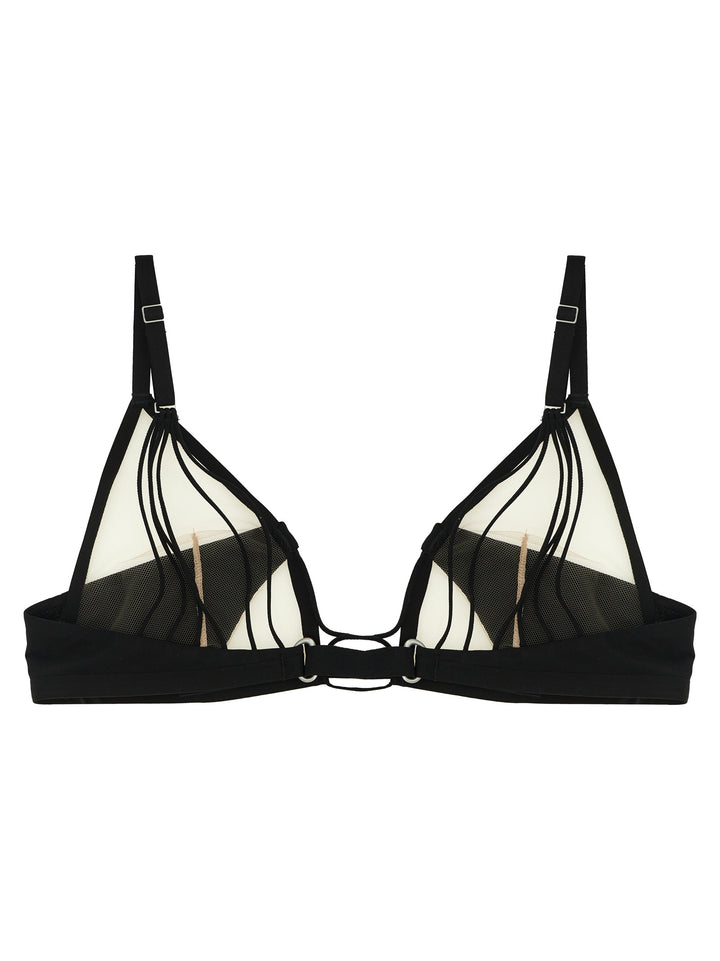 Rick Owens Black Nylon Bra