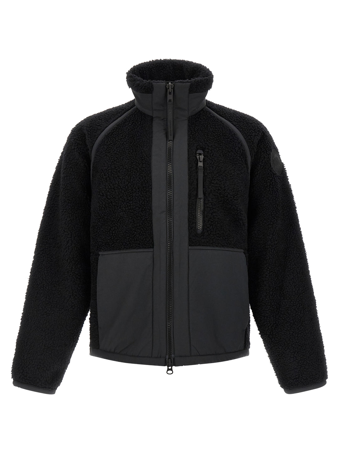 Canada Goose Black Wool Full-Length Jacket