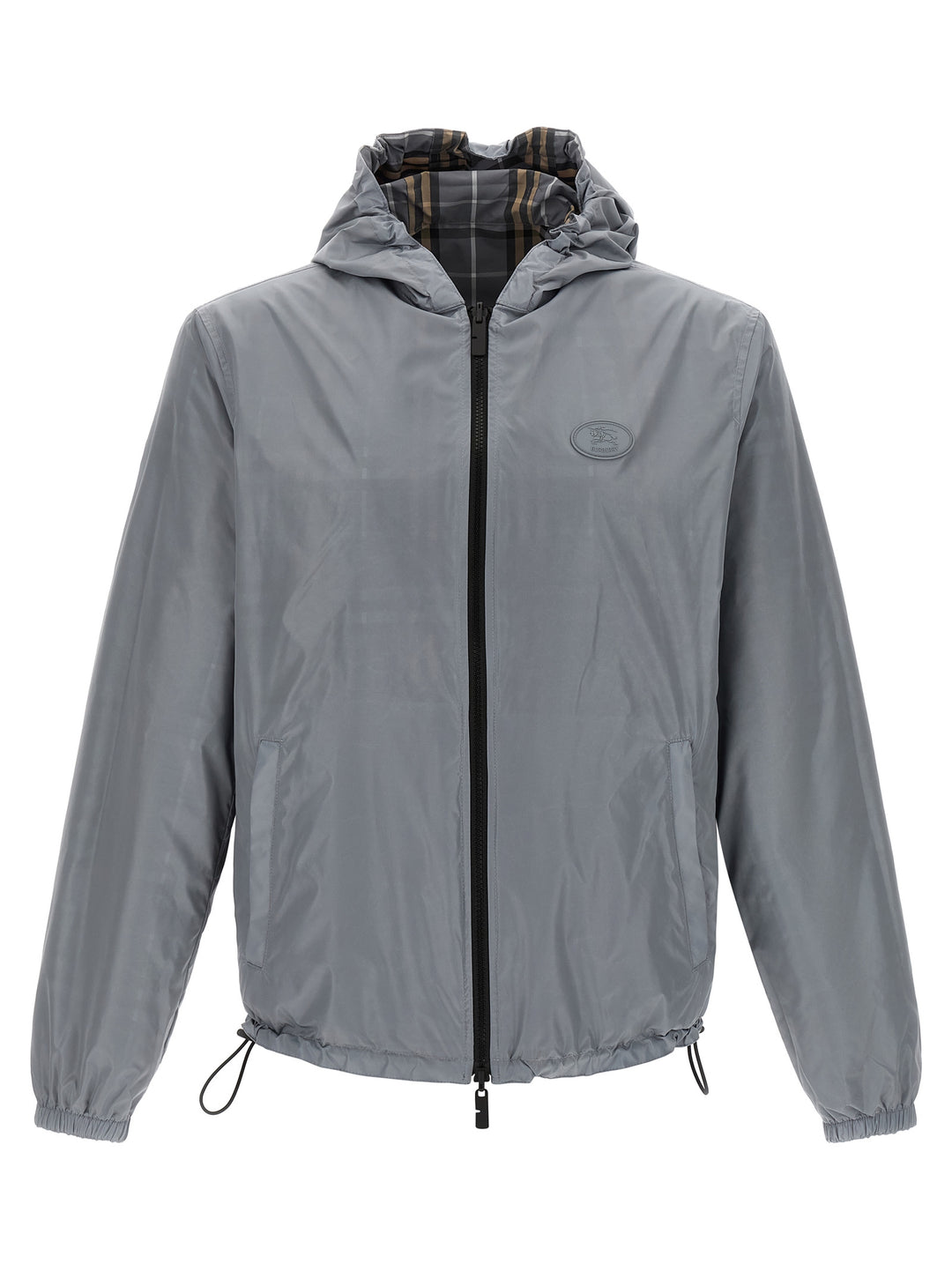 Burberry Multicolor Polyester Shell Jacket