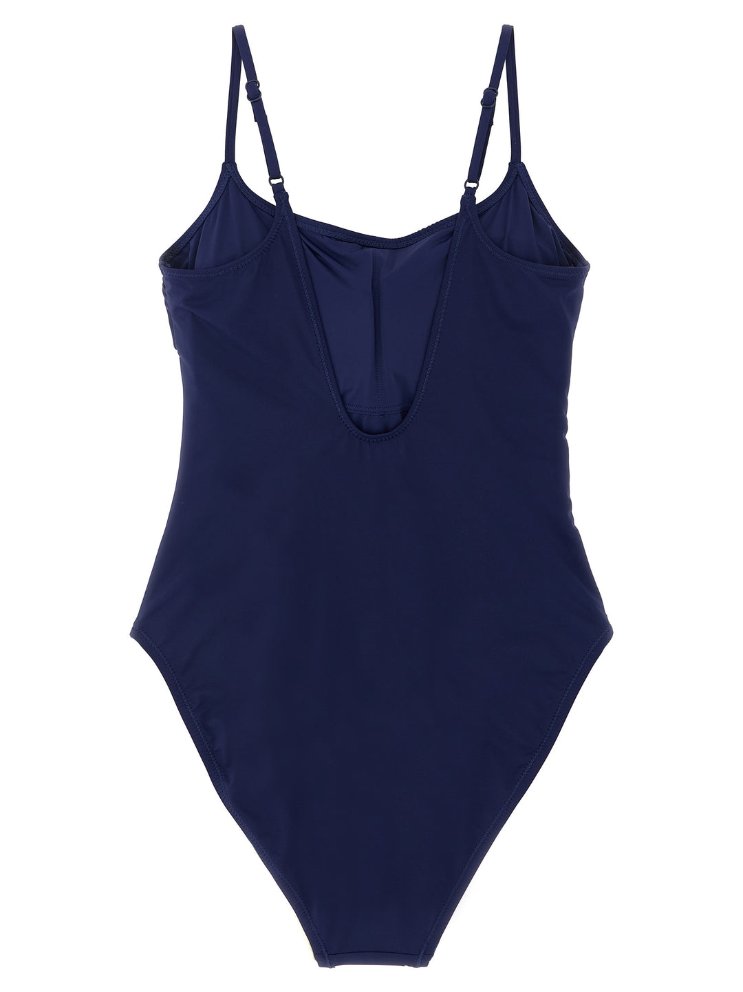 Polo Ralph Lauren Blue Nylon One-Piece Swimsuit