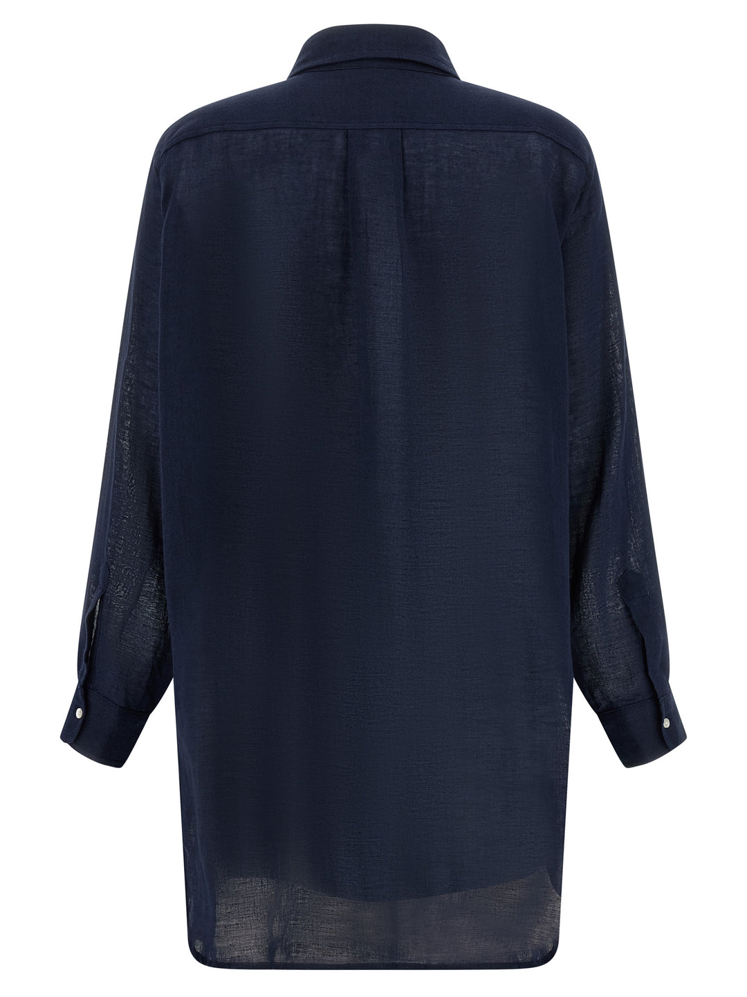 Polo Ralph Lauren Blue Organic Cotton Blouse