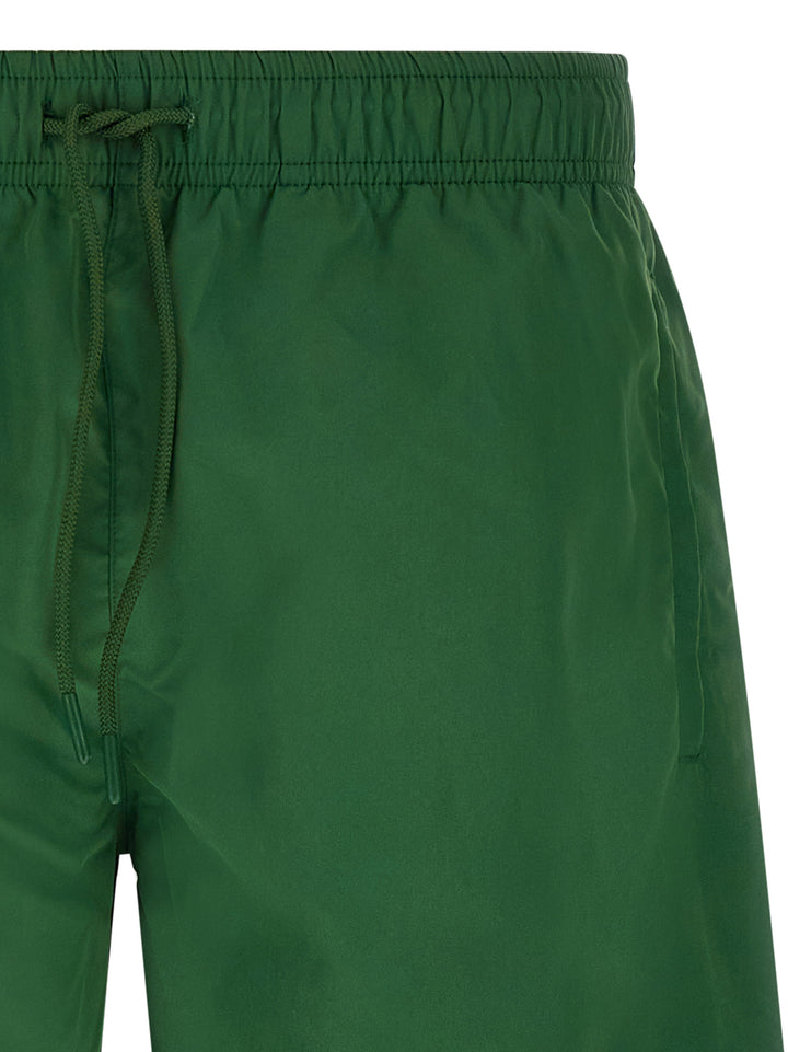 Lacoste Bicolor Polyester Swim Shorts