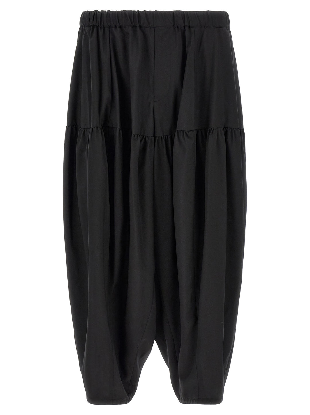Comme Des Garçons Black Polyester Casual Pants