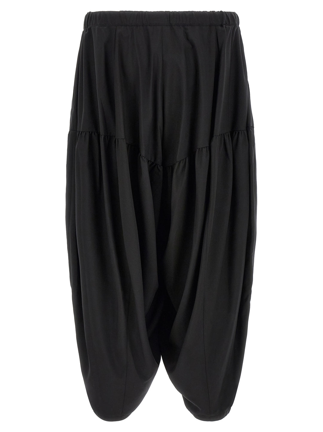 Comme Des Garçons Black Polyester Casual Pants