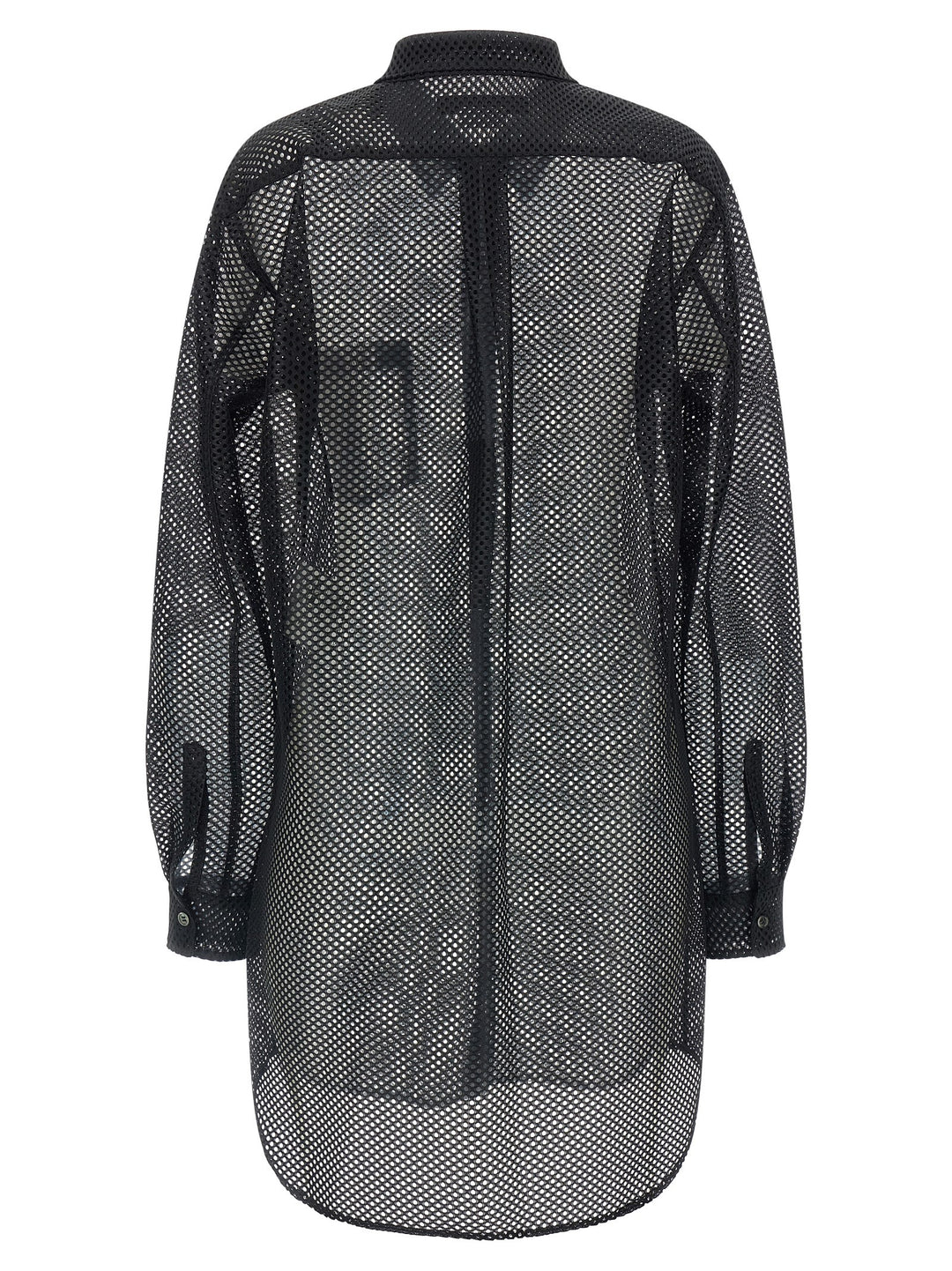 Comme Des Garçons Black Polyester Blouse